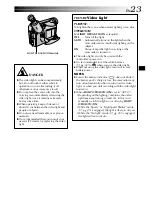 Preview for 23 page of JVC GR-SXM760A Instructions Manual