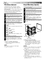 Preview for 34 page of JVC GR-SXM760A Instructions Manual