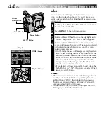 Preview for 44 page of JVC GR-SXM760A Instructions Manual