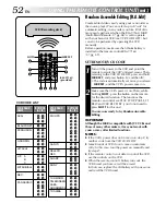 Preview for 52 page of JVC GR-SXM760A Instructions Manual