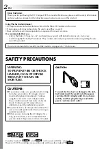 Preview for 2 page of JVC GR-SXM770A Instructions Manual