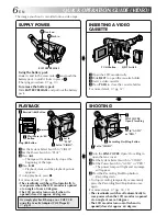 Предварительный просмотр 6 страницы JVC GR-SXM920 Instructions Manual