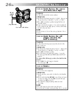 Предварительный просмотр 26 страницы JVC GR-SXM920 Instructions Manual