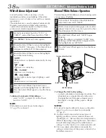 Предварительный просмотр 38 страницы JVC GR-SXM920 Instructions Manual