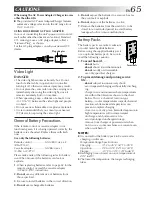 Предварительный просмотр 65 страницы JVC GR-SXM920 Instructions Manual