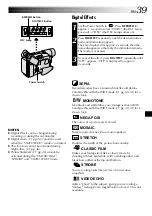 Предварительный просмотр 39 страницы JVC GR-SXM935 Instructions Manual