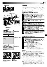 Предварительный просмотр 43 страницы JVC GR-SXM935 Instructions Manual