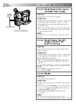 Предварительный просмотр 26 страницы JVC GR-SXM937UM Instruction Manual