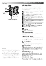 Предварительный просмотр 28 страницы JVC GR-SXM937UM Instruction Manual