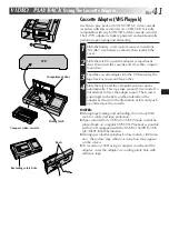 Предварительный просмотр 41 страницы JVC GR-SXM937UM Instruction Manual