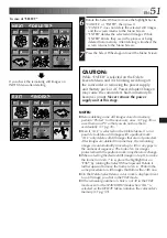 Предварительный просмотр 51 страницы JVC GR-SXM937UM Instruction Manual