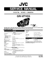 JVC GR-VF1EG Service Manual preview