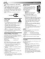 Предварительный просмотр 48 страницы JVC GT5220 Instructions Manual