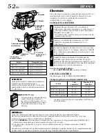 Предварительный просмотр 52 страницы JVC GT5220 Instructions Manual