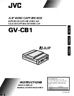 Предварительный просмотр 1 страницы JVC GV-CB1 Instructions Manual