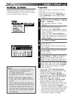 Preview for 28 page of JVC GV-CB1 Instructions Manual