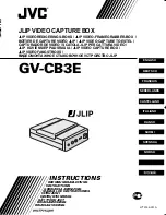 Предварительный просмотр 1 страницы JVC GV-CB3U Instructions Manual