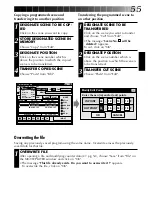 Preview for 55 page of JVC GV-DS1 Instructions Manual