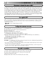 Preview for 14 page of JVC GV-DS1U (French) Mode D'Emploi