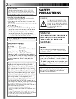 Preview for 2 page of JVC GV-DS2 Instructions Manual