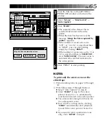 Preview for 65 page of JVC GV-DS2 Instructions Manual