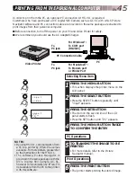 Preview for 45 page of JVC GV-HT1U Instructions Manual