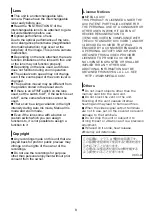 Preview for 8 page of JVC GW-MD100 Instructions Manual