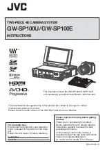 Предварительный просмотр 1 страницы JVC GW-SP100E Instructions Manual