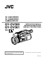 JVC GY-DV301 Instruction Manual предпросмотр