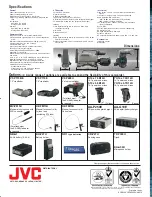 Preview for 10 page of JVC GY-DV500E - Pal Professional Dv Camcorder Brochure & Specs