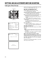 Предварительный просмотр 50 страницы JVC GY- HD111 HD CAMERA RECORDER Instructions Manual