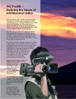 Preview for 2 page of JVC GY-HD250 Brochure & Specs