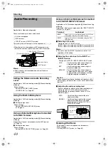 Предварительный просмотр 40 страницы JVC GY-HM100 Instructions Manual