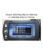 Предварительный просмотр 25 страницы JVC GY-HM100U - Camcorder - 1080p Quick Start Manual