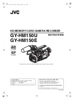 Предварительный просмотр 1 страницы JVC GY-HM150U Instructions Manual