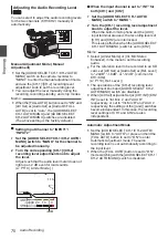 Предварительный просмотр 70 страницы JVC GY-HM170E Instructions Manual