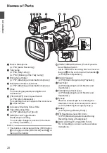 Предварительный просмотр 20 страницы JVC GY-HM620E Instruction