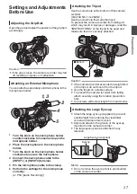 Preview for 27 page of JVC GY-HM620E Instruction