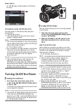 Preview for 31 page of JVC GY-HM620E Instruction