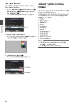 Preview for 62 page of JVC GY-HM620E Instruction