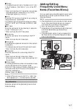 Preview for 127 page of JVC GY-HM620E Instruction