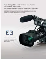 Предварительный просмотр 2 страницы JVC GY-HM750U Brochure & Specs