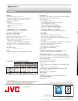 Предварительный просмотр 16 страницы JVC GY-HM750U Brochure & Specs