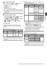 Preview for 47 page of JVC GY-LS300CHE Instructions Manual