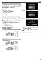 Preview for 41 page of JVC GZ-E105 User Manual