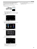 Предварительный просмотр 39 страницы JVC GZ-E300 User Manual