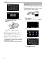 Предварительный просмотр 54 страницы JVC GZ-E300 User Manual