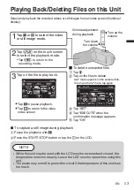 Предварительный просмотр 13 страницы JVC GZ-F125BE User Manual