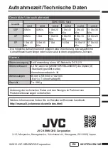 Предварительный просмотр 36 страницы JVC GZ-F125BE User Manual