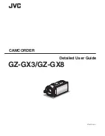 JVC GZ-GX3 Detailed User Manual предпросмотр